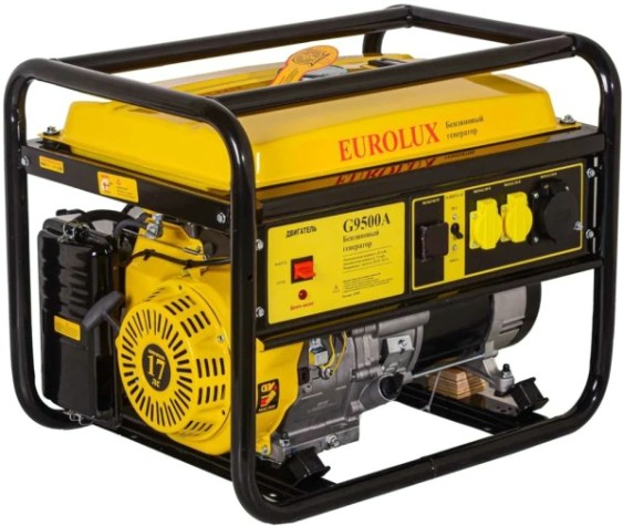 Генератор бензиновый EUROLUX G9500A [64/1/81]