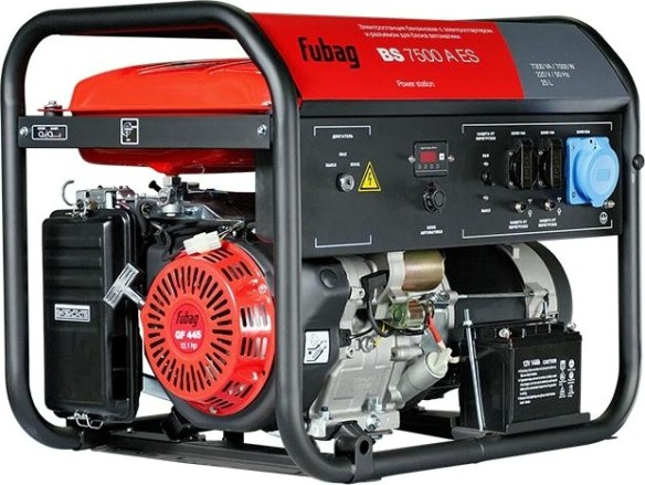 Генератор бензиновый FUBAG BS 7500 А ES с возможностью автоматизации [641031]