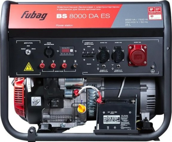 Генератор бензиновый FUBAG BS 8000 DA ES с возможностью автоматизации [641088]