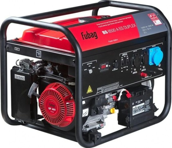 Генератор бензиновый FUBAG BS 8500 A ES DUPLEX с возможностью автоматизации [641089]