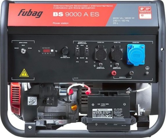 Генератор бензиновый FUBAG BS 9000 A ES с возможностью автоматизации [641092]