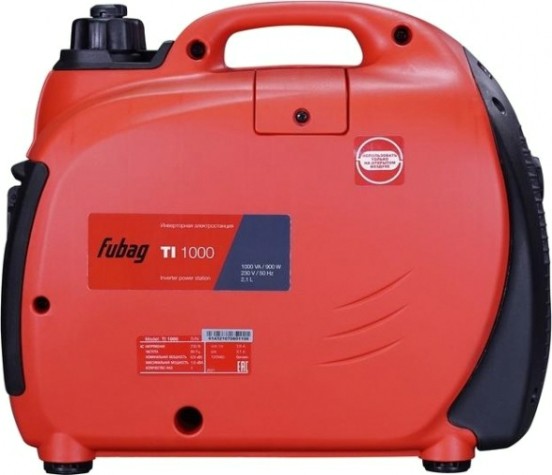 Генератор бензиновый FUBAG TI 1000 инверторный [8641450]