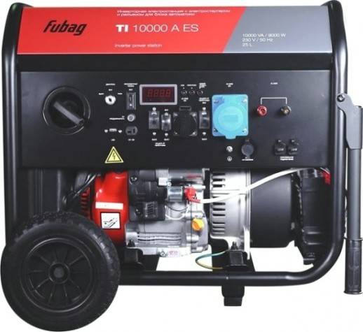 Генератор бензиновый FUBAG TI 10000 A ES инверторный, с возможностью автоматизации [431742]