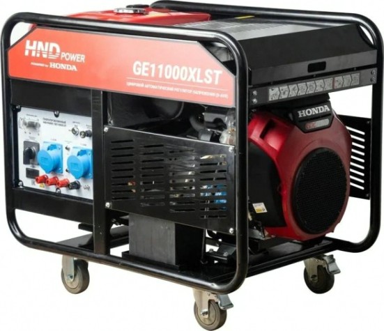 Генератор бензиновый HND GE 11000 XLST (трехфазный) [GE11000XLST]