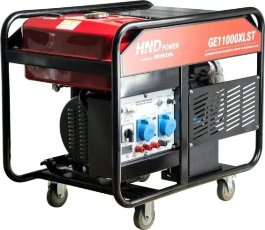 Генератор бензиновый HND GE 11000 XLST (трехфазный) [GE11000XLST]