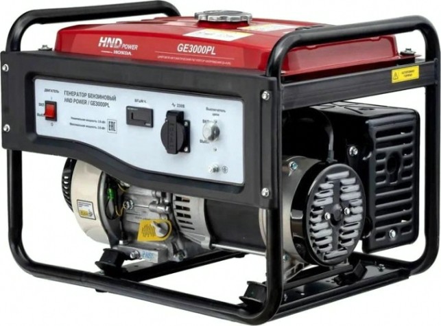 Генератор бензиновый HND GE 3000 PL [GE3000PL]