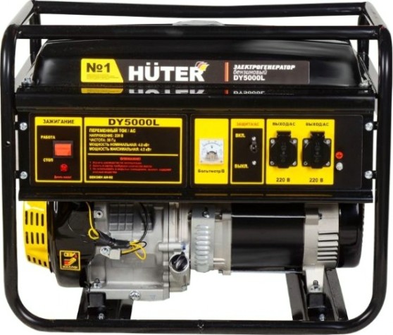 Генератор бензиновый HUTER DY 5000 L [64/1/5]