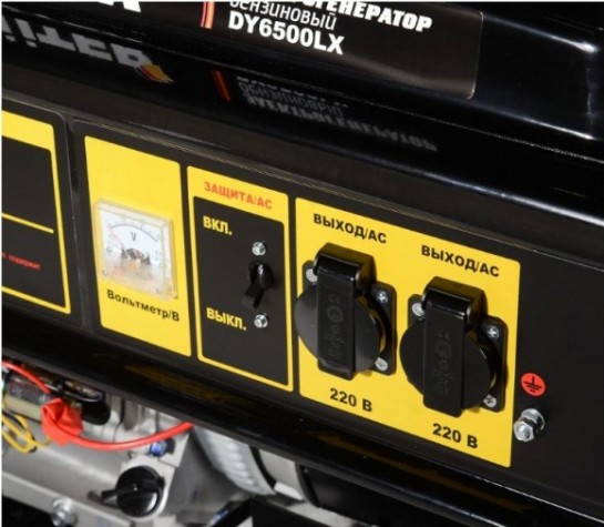 Генератор бензиновый HUTER DY 6500 LX электростартер [64/1/7]