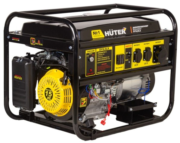 Генератор бензиновый HUTER DY 8.0 LX электростартер [64/1/76]