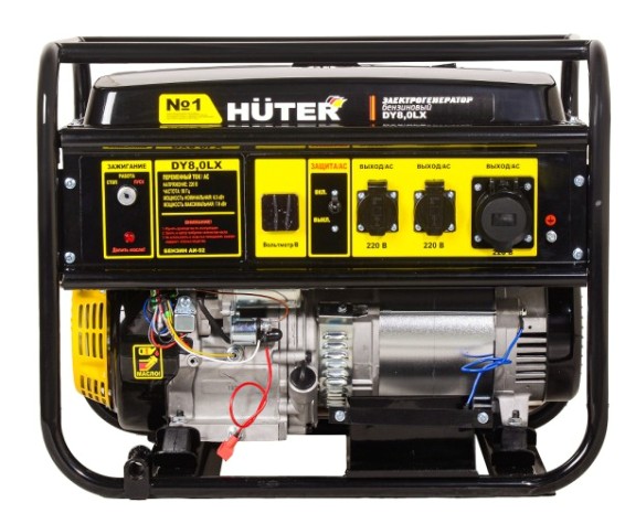 Генератор бензиновый HUTER DY 8.0 LX электростартер [64/1/76]