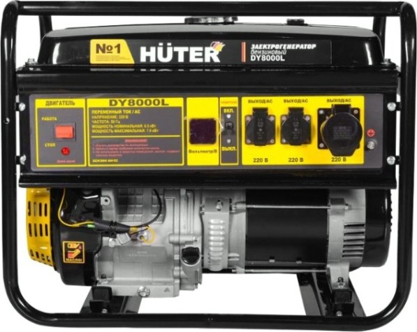 Генератор бензиновый HUTER DY 8000 L [64/1/33]