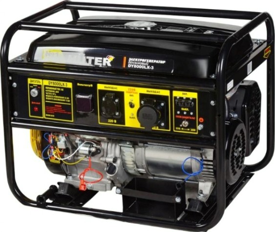 Генератор бензиновый HUTER DY 8000 LX-3 электростартер [64/1/28]