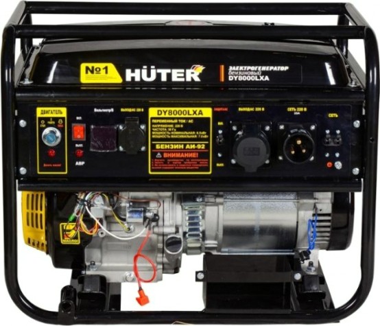 Генератор бензиновый HUTER DY 8000 LXA с блоком АВР [64/1/30]