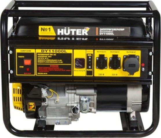 Генератор бензиновый HUTER DY11000 L [64/1/71]