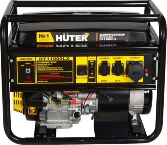 Генератор бензиновый HUTER DY11000 LX электростартер [64/1/72]