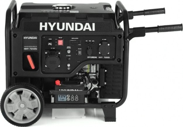 Генератор бензиновый HYUNDAI HHY 7050Si инверторный [HHY 7050Si]
