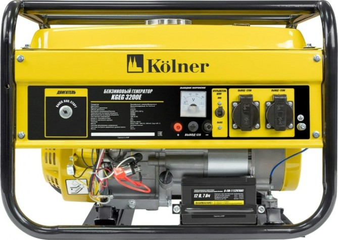 Генератор бензиновый Kolner KGEG 3200E [кн3200гег]