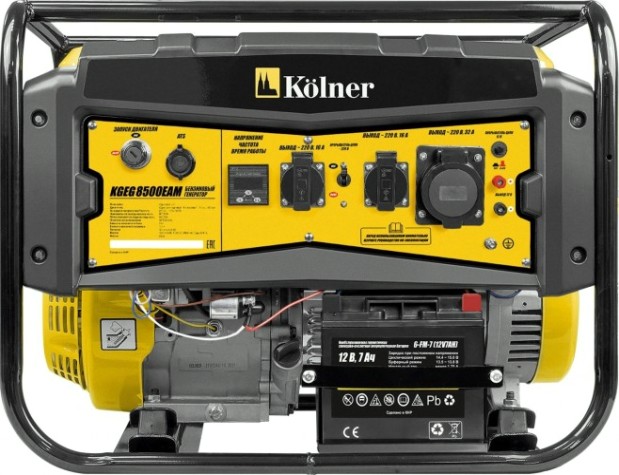 Генератор бензиновый Kolner KGEG 8500EAМ [кн8500еам]