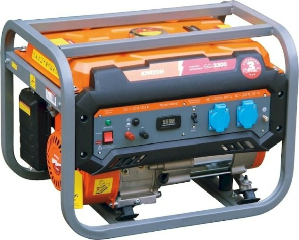 Генератор бензиновый КРАТОН GG-3300 [3 08 01 040]
