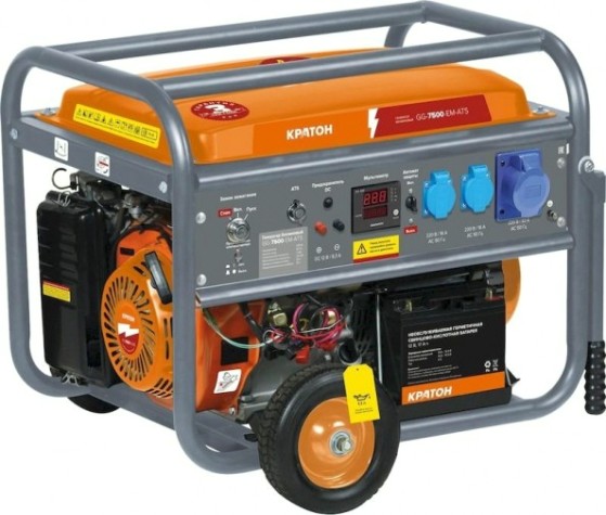Генератор бензиновый КРАТОН GG-7500-EM-ATS [3 08 01 045]