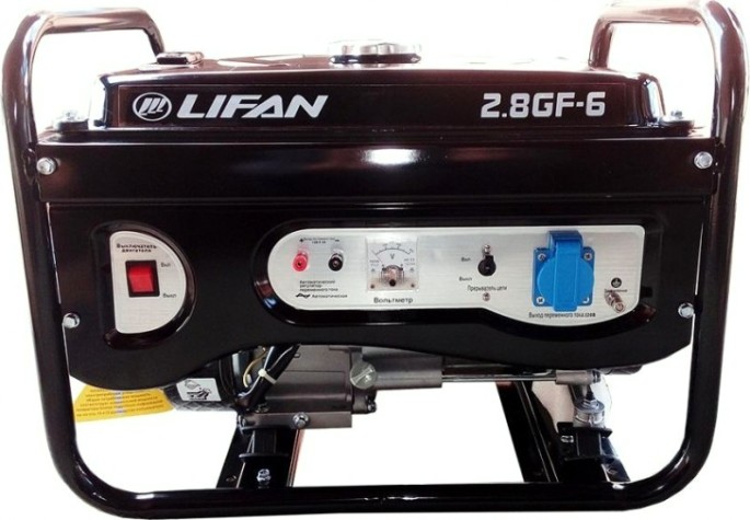 Генератор бензиновый LIFAN 3000 (2.8GF-6) [3000(2.8GF-6)]