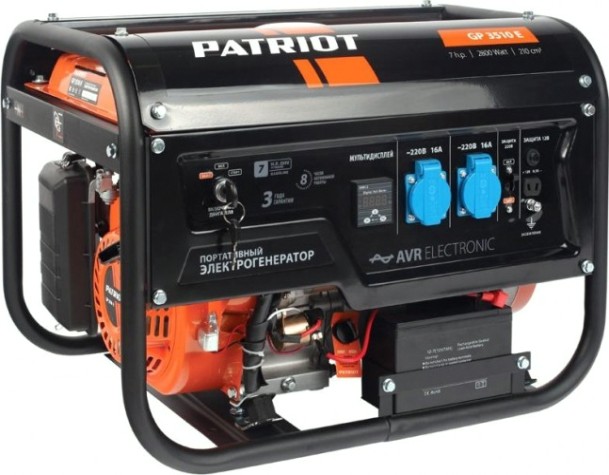 Генератор бензиновый PATRIOT GP 3510 E [474101540]