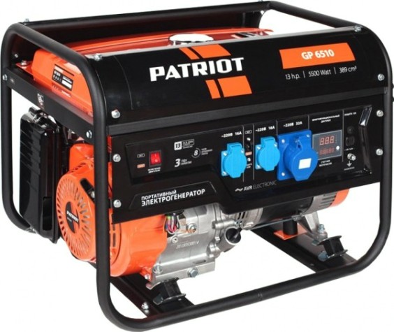 Генератор бензиновый PATRIOT GP 6510 [474101565]