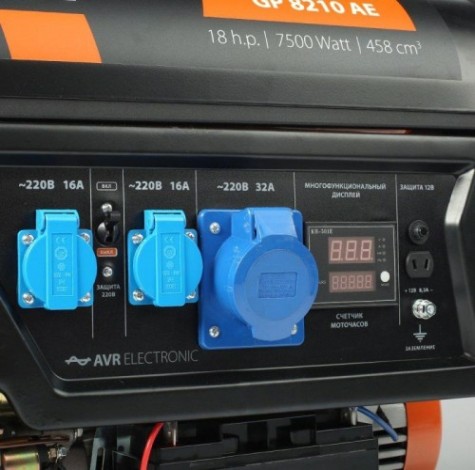 Генератор бензиновый PATRIOT GP 8210 AE с возможностью автоматизации [474101705]