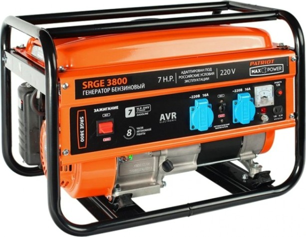 Генератор бензиновый PATRIOT MaxPower SRGE 3800 [474103155]