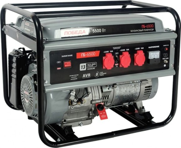 Генератор бензиновый Победа ГБ 6500 [475101765]