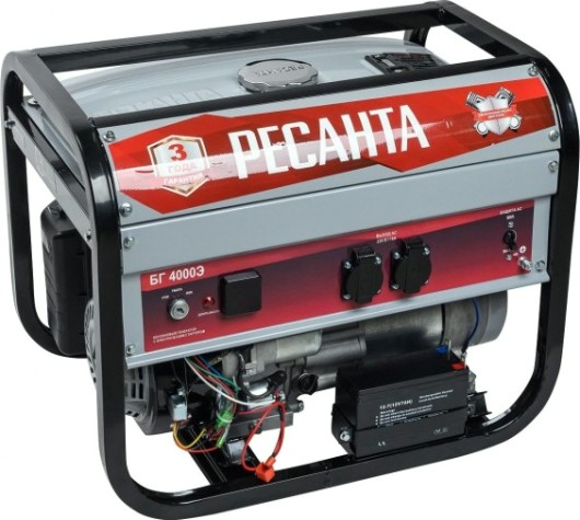 Генератор бензиновый Ресанта БГ 4000 Э [64/1/52]