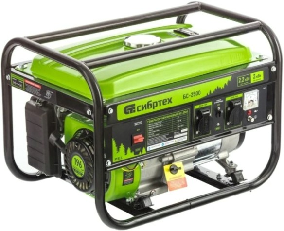 Генератор бензиновый СИБРТЕХ БС-2500 [94542]