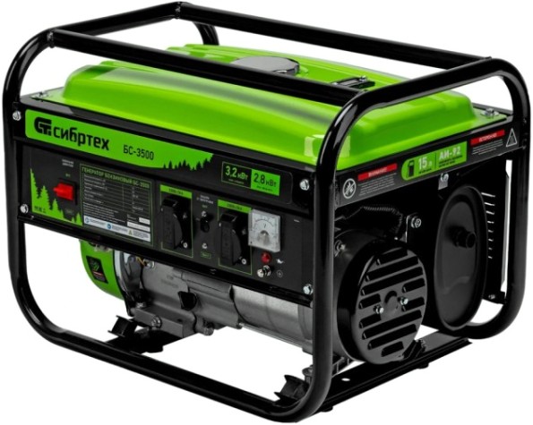 Генератор бензиновый СИБРТЕХ БС-3500 [94544]