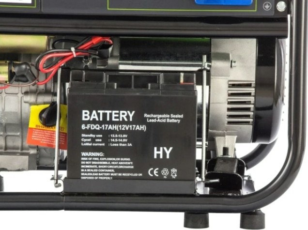 Генератор бензиновый СИБРТЕХ БС-6500Э [94548]