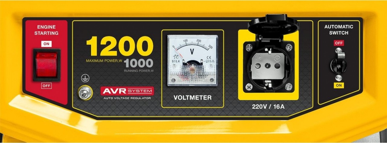 Генератор бензиновый Steher GS-1500 Генератор бензиновый Steher GS-1500