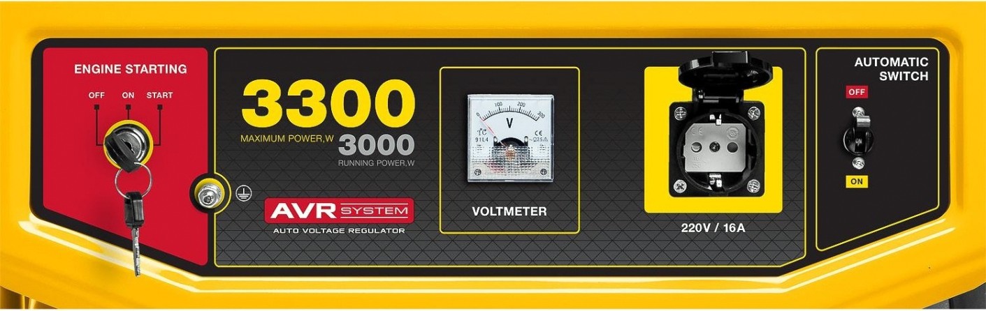 Генератор бензиновый Steher GS-4500Е Генератор бензиновый Steher GS-4500Е