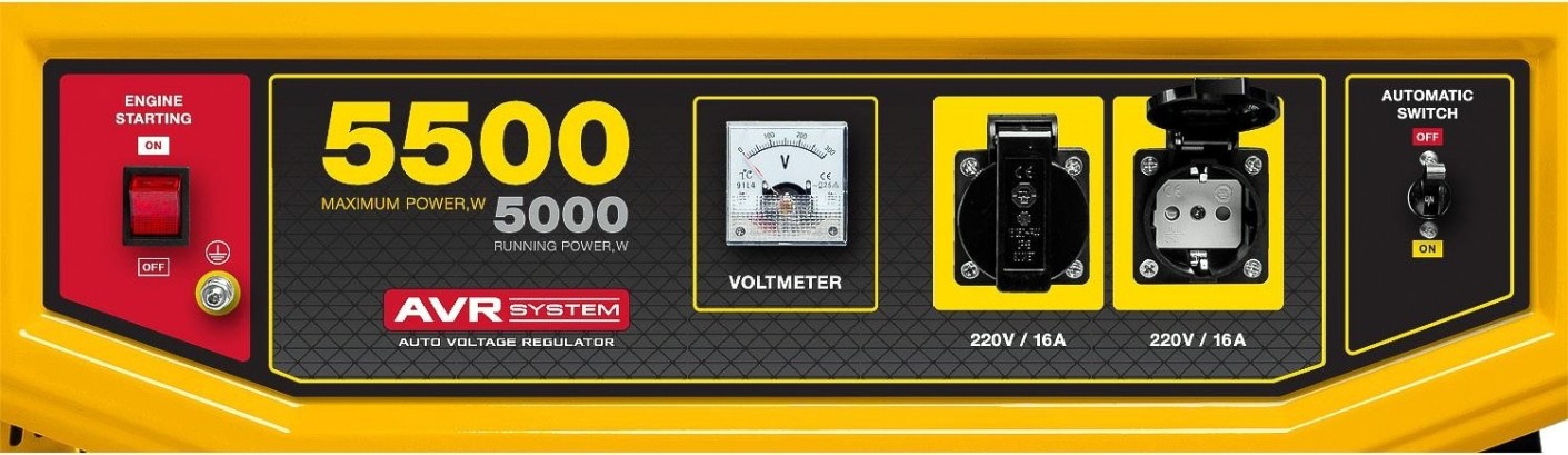 Генератор бензиновый Steher GS-6500 Генератор бензиновый Steher GS-6500