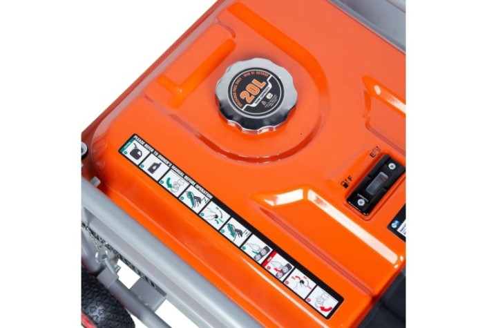 Генератор бензиновый TOR KM3800H с колесами [1018114]