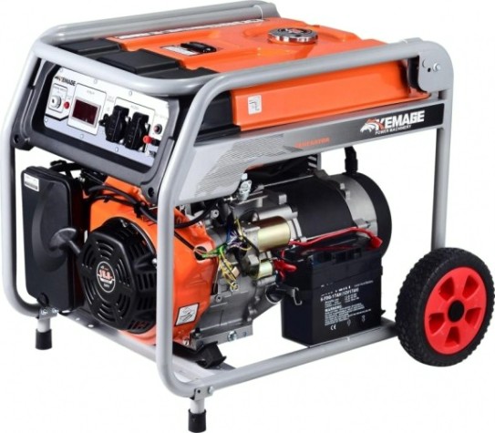 Генератор бензиновый TOR KM4800H с колесами [1011096]