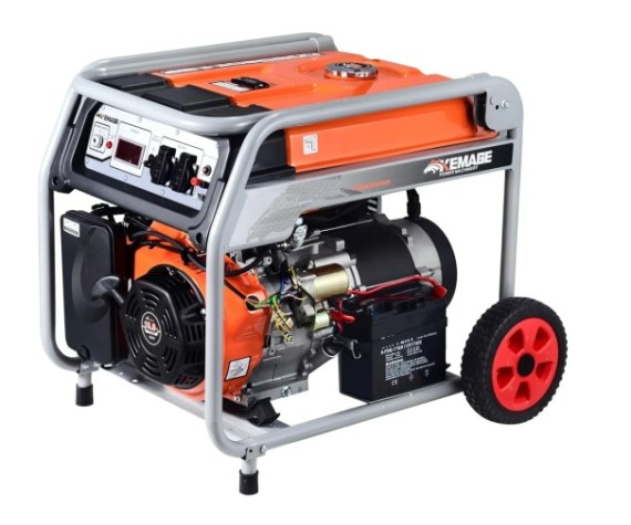 Генератор бензиновый TOR KM6500H с колесами [1018117]