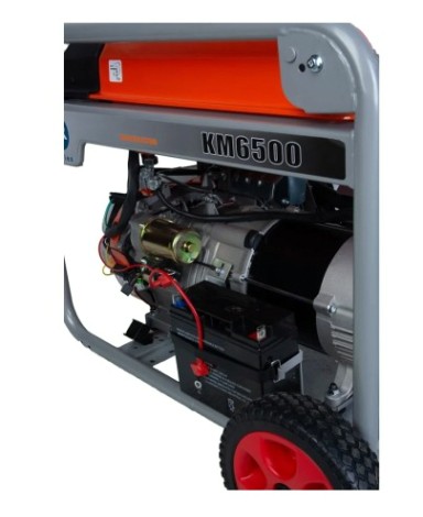 Генератор бензиновый TOR KM6500H с колесами [1018117]