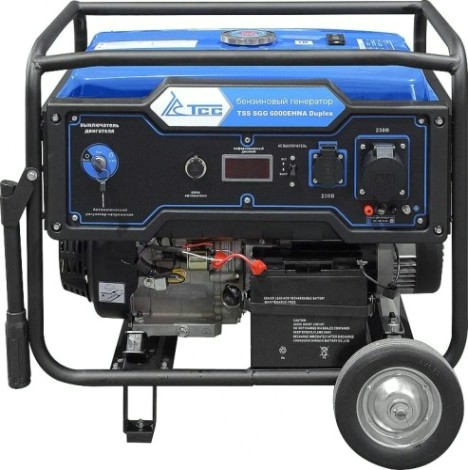Генератор бензиновый ТСС SGG 6000 EHNA Duplex [160012]