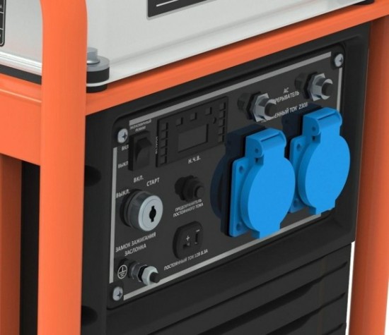 Генератор бензиновый ZONGSHEN BPB 4500 инверторный [1T90DFB50]