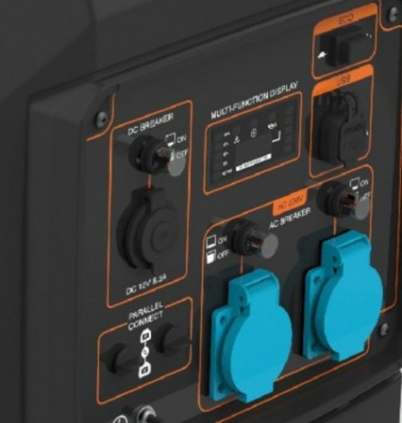 Генератор бензиновый ZONGSHEN BQH 3500 E инверторный [1T90DF352]