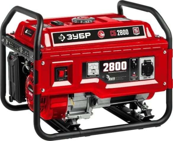 Генератор бензиновый ЗУБР СБ-2800