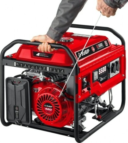 Генератор бензиновый ЗУБР СБ-5500Е