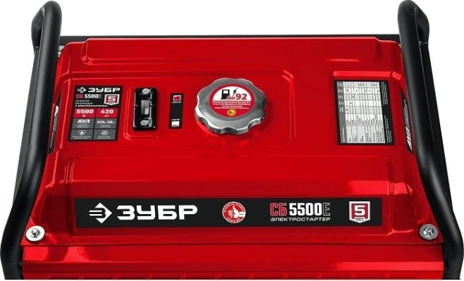 Генератор бензиновый ЗУБР СБ-5500Е