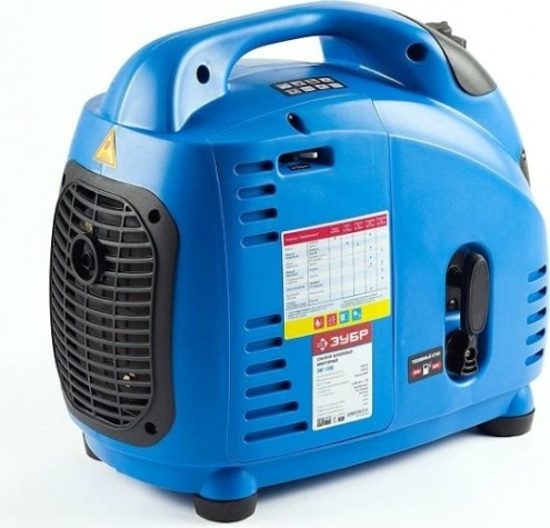 Генератор бензиновый ЗУБР ЗИГ-1200 инверторный Генератор бензиновый ЗУБР ЗИГ-1200 инверторный