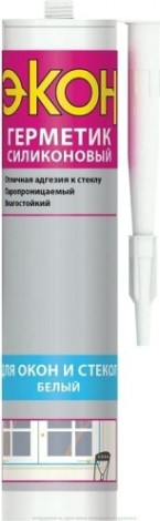 Герметик ЭКОН Для окон и стекол, прозрачный 2229155