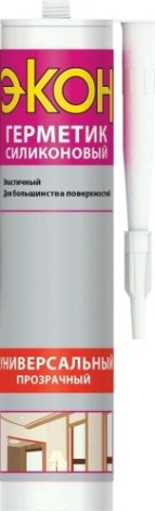 Герметик ЭКОН Универсальный, прозрачный 2229420 [Б0031017]